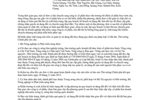 Công văn 1239/TTg-ĐMDN rà soát đất đai lập quy hoạch sử dụng đất