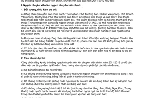 Công văn 3453/BHXH-TCCB lập hồ sơ dự thi nâng ngạch chuyên viên chính cao cấp