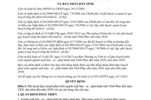 Quyết định 2015/QĐ-UBND năm 2012 phê duyệt Quy hoạch phát triển ngành xuất bản