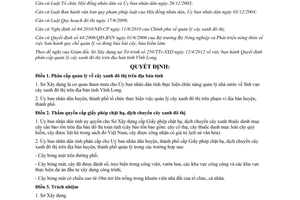 Quyết định 13/2012/QĐ-UBND phân cấp quản lý cây xanh đô thị trên địa bàn tỉnh