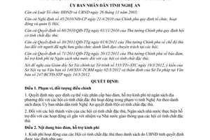 Quyết định 62/2012/QĐ-UBND phân cấp bảo đảm hỗ trợ kinh phí từ ngân sách