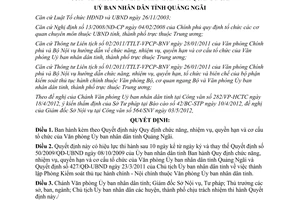 Quyết định 30/2012/QĐ-UBND Quy định chức năng nhiệm vụ quyền hạn cơ cấu