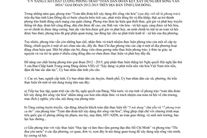 Chỉ thị 05/CT-UBND 2012 Toàn dân đoàn kết xây dựng đời sống văn hóa 2012-2015 Lâm Đồng