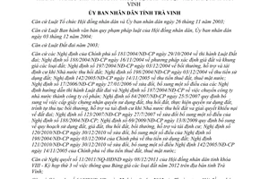 Quyết định 23/2012/QĐ-UBND bổ sung giá đất ở đường Tỉnh lộ 911 tỉnh Trà Vinh