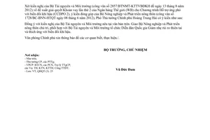 Công văn 6853/VPCP-QHQT khoản vay lần thứ 2 của Ngân hàng Thế giới