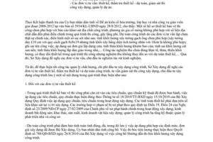 Công văn 391/SXD-XD 2012 chấn chỉnh công tác tư vấn đầu tư xây dựng công trình Bến Tre