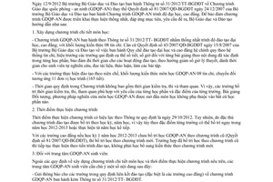 Công văn 6353/BGDĐT-GDQP hướng dẫn thực hiện chương trình Giáo dục quốc phòng