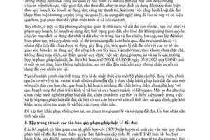 Chỉ thị 01/2012/CT-UBND quản lý nhà nước đất đai tỉnh Hà Nam