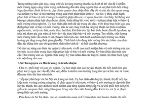 Chỉ thị 28/CT-UBND tăng cường quản lý bảo vệ môi trường Phú Thọ