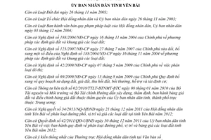 Quyết định 32/2012/QĐ-UBND bổ sung giá đất ở vào Bảng giá đất năm 2012