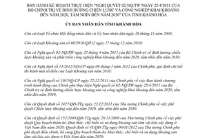 Quyết định 2242/QĐ-UBND năm 2012 Kế hoạch thực hiện Nghị quyết 02-NQ/TW