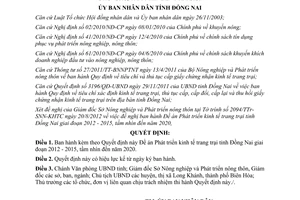 Quyết định 2595/QĐ-UBND năm 2012 Đề án Phát triển kinh tế trang trại