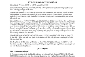 Quyết định 67/2012/QĐ-UBND quy định đối tượng mức thu chế độ quản lý phí đấu giá