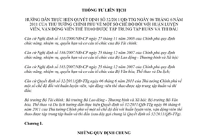 Thông tư liên tịch 149/2012/TTLT-BTC-BLĐTBXH-BVHTTDL hướng dẫn Quyết định 32