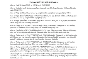 Quyết định 43/2012/QĐ-UBND quản lý hoạt động khí tượng thủy văn Lào Cai