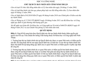 Quyết định 1799/QĐ-UBND năm 2012 công bố thủ tục hành chính thuộc thẩm quyền