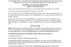 Nghị quyết 56/2012/NQ-HĐND sửa đổi quy định mức chi công tác phí tổ chức