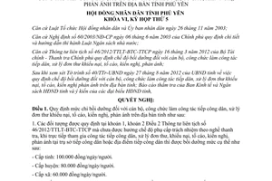 Nghị quyết 55/2012/NQ-HĐND quy định mức chi bồi dưỡng đối với cán bộ công chức