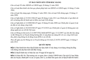 Quyết định 300/2012/QĐ-UBND xây dựng sử dụng chung hạ tầng viễn thông