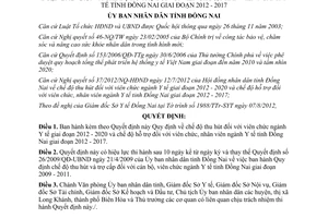 Quyết định 53/2012/QĐ-UBND Quy định chế độ thu hút đối với viên chức ngành Y tế