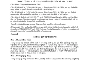 Thông tư 56/2012/TT-BCA hướng dẫn Điều 6 Nghị định 72/2010/NĐ-CP phòng ngừa