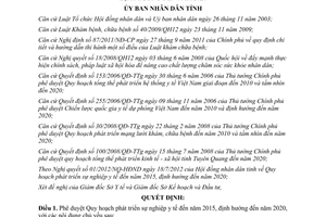Quyết định 16/2012/QĐ-UBND phát triển sự nghiệp y tế đến 2015 Tuyên Quang
