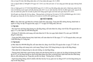 Quyết định 1287/QĐ-UBND năm 2012 Quà thăm hỏi người có công nhân ngày lễ tết