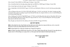 Quyết định 26/2012/QĐ-UBND mức chi bảo đảm cho công tác kiểm tra xử lý rà soát