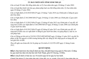 Quyết định 52/2012/QĐ-UBND Quy chế phối hợp trong quản lý Nhà nước đăng ký