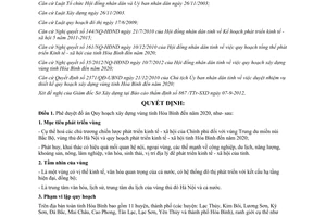 Quyết định 1314/QĐ-UBND năm 2012 phê duyệt đồ án Quy hoạch xây dựng vùng