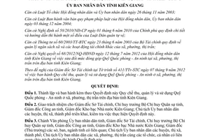 Quyết định 31/2012/QĐ-UBND thành lập ban hành Quy chế thu quản lý sử dụng quỹ
