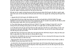 Công văn 8516/BKHĐ-TH dự kiến kế hoạch đầu tư nguồn ngân sách nhà nước