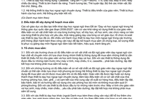 Công văn 7110/BGDĐT-CSVCTBTH hướng dẫn mua sắm sử dụng bảo quản thiết bị dạy học