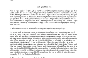 Công văn 258/UBTVQH13-TCNS mục tiêu nhiệm vụ thời gian thực hiện nguồn lực