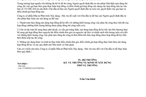 Công văn 202/BXD-KTXD Hướng dẫn thực hiện thủ tục trong hoạt động xây dựng