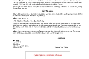 Quyết định 2066/QĐ-UBND năm 2012 công bố bộ thủ tục hành chính thuộc thẩm quyền