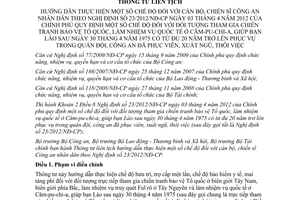 Thông tư liên tịch 14/2012/TTLT-BCA-BLĐTBXH-BTC hướng dẫn chế độ đối với cán bộ