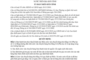 Quyết định 37/2012/QĐ-UBND quy định cước vận chuyển hàng hóa bằng ô tô