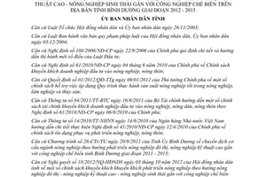 Quyết định 46/2012/QĐ-UBND Quy định giải pháp chính sách khuyến khích phát triển