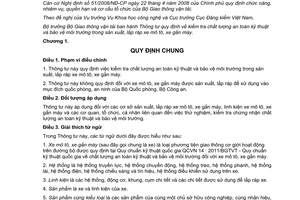 Thông tư 45/2012/TT-BGTVT quy định kiểm tra chất lượng an toàn kỹ thuật