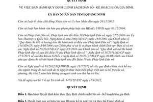 Quyết định 2732/2012/QĐ-UBND Quy định chính sách Dân số Kế hoạch hóa gia đình