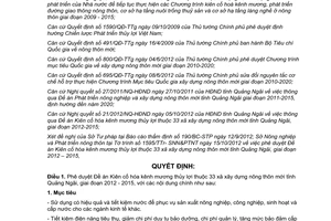 Quyết định 35/2012/QĐ-UBND phê duyệt Đề án Kiên cố hóa kênh mương thủy lợi