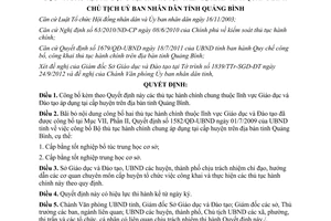 Quyết định 2277/QĐ-CT năm 2012 công bố thủ tục hành chính chung thuộc lĩnh vực