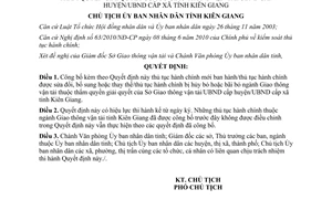 Quyết định 2076/QĐ-UBND năm 2012 công bố thủ tục hành chính ngành Giao thông