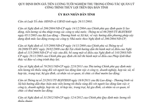 Quyết định 39/2012/QĐ-UBND Quy định đơn giá tiền lương tưới nghiệm thu trong