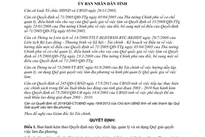 Quyết định 592/QĐ-UBND lập quản lý và sử dụng quỹ giải quyết việc làm Bình Định