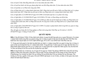 Quyết định 42/2012/QĐ-UBND sửa đổi khoản 2 Điều 10 kèm theo Quyết định 55/2011