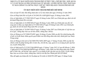 Quyết định 45/2012/QĐ-UBND sửa đổi lệ phí cấp bản sao lệ phí chứng thực