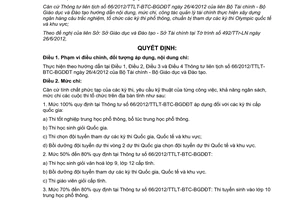 Quyết định 31/2012/QĐ-UBND quy định nội dung mức chi công tác quản lý tài chính