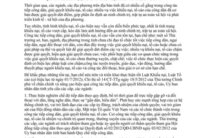 Chỉ thị 05/2012/CT-UBND công tác tiếp dân giải quyết khiếu nại tố cáo ở Lâm Đồng